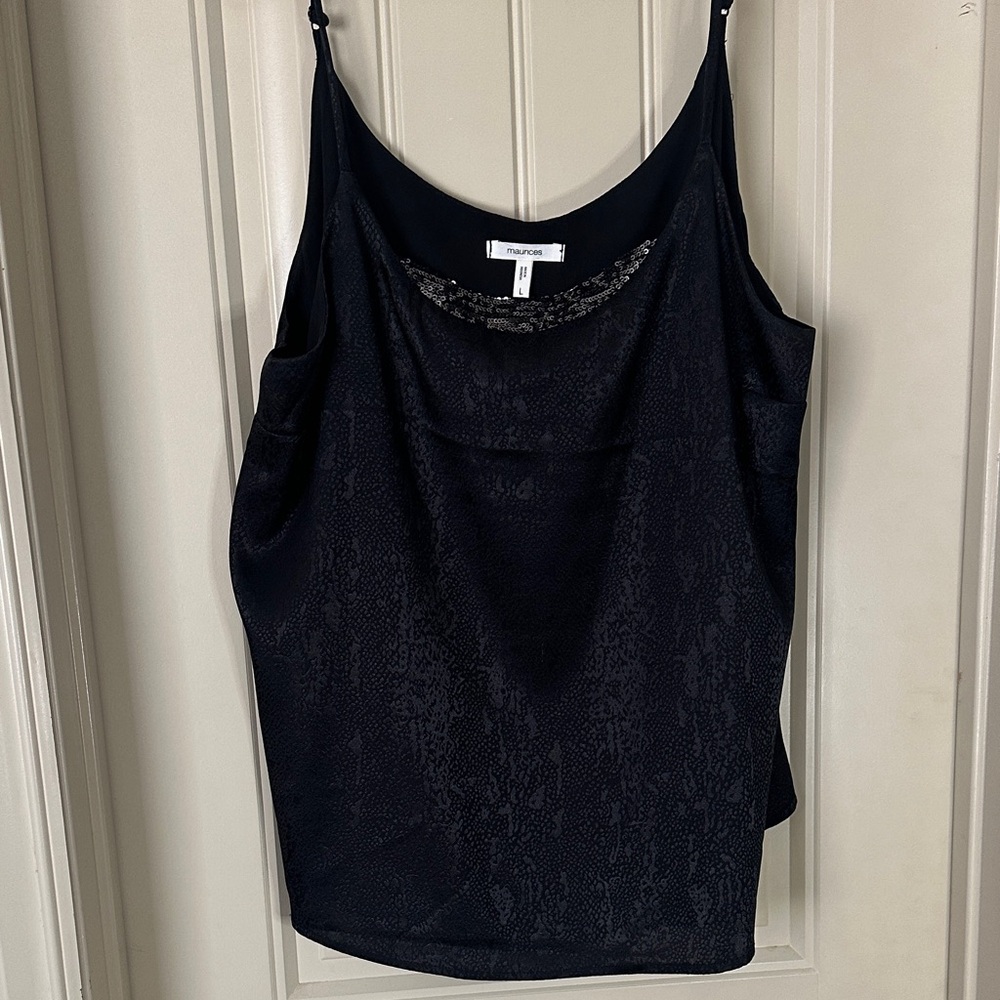 Maurice’s Black Snake Skin Cami